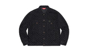 Kurtka Supreme Hole Punch Denim Trucker Black - zdjęcie 2