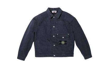 Kurtka Supreme x Stone Island Denim Trucker Black