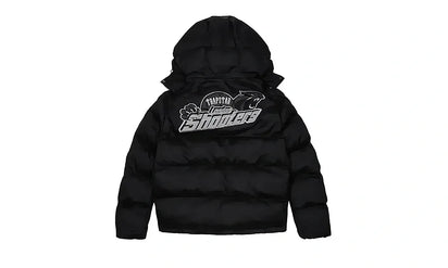 Kurtka Trapstar Shooters Hooded Puffer Black Reflective