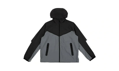 Kurtka wodoodporna Nike Tech Grey / Anhracite / Black