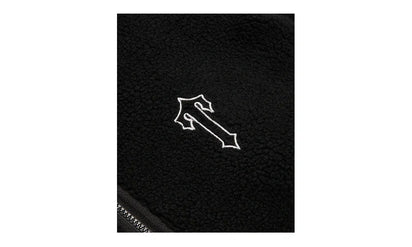 Kurtka Z Futerkiem Trapstar Foundation Borg Jacket – Black - zdjęcie 3