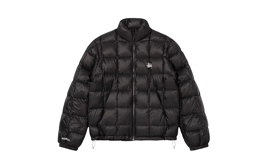 Kurtka Zimowa Stussy Midweight Puffer Jacket Black Classic Fit