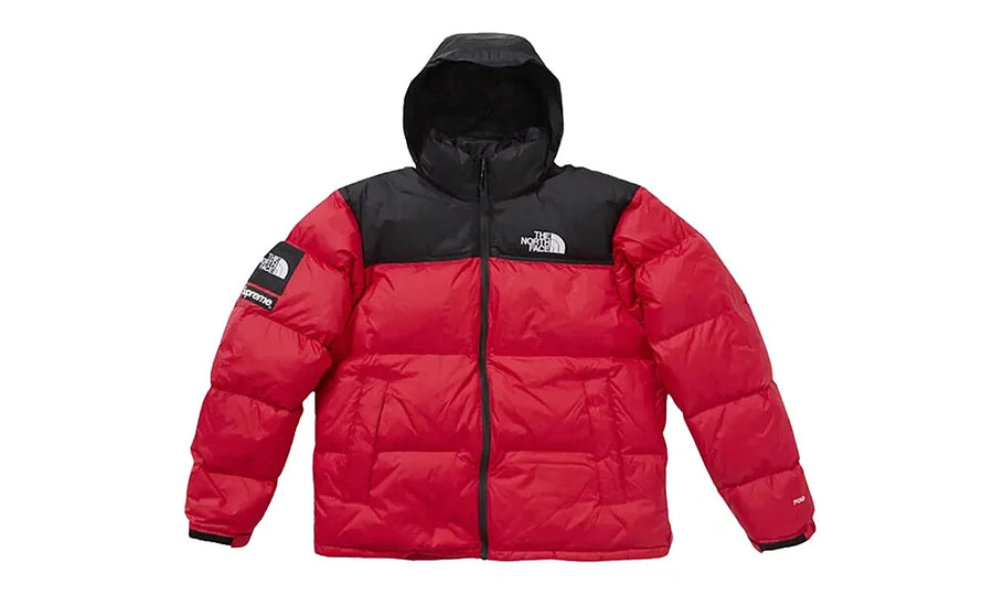 Kurtka Zimowa Supreme The North Face Nuptse Red - zdjęcie 3