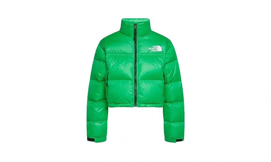 Kurtka Zimowa The North Face Womens Short Retro Nuptse 700 Bright Green
