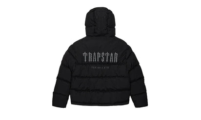 Kurtka Zimowa Trapstar Decoded 2.0 Hooded Puffer Black