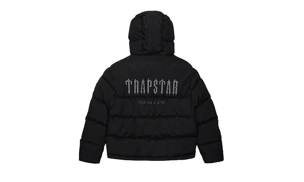 Kurtka Zimowa Trapstar Decoded 2.0 Hooded Puffer Black
