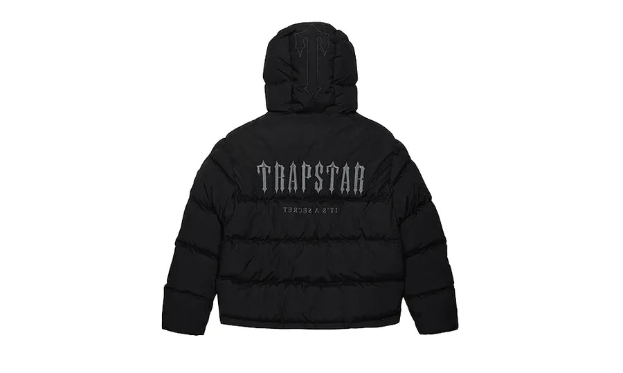 Kurtka Zimowa Trapstar Decoded 2.0 Hooded Puffer Black