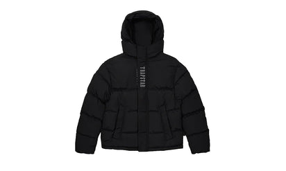 Kurtka Zimowa Trapstar Decoded 2.0 Hooded Puffer Black - zdjęcie 2