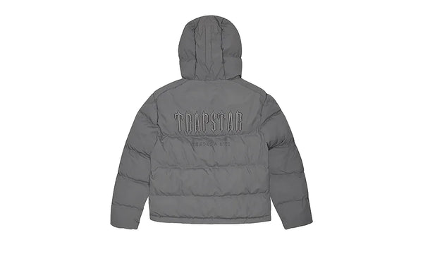 Kurtka Zimowa Trapstar Decoded 2.0 Hooded Puffer Grey