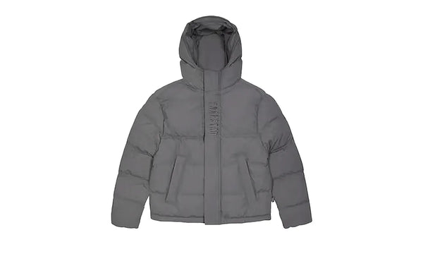 Kurtka Zimowa Trapstar Decoded 2.0 Hooded Puffer Grey - Kurtka Zimowa Trapstar Decoded 2.0 Hooded Puffer Grey - zdjęcie 2