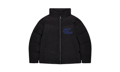 Kurtka Zimowa Trapstar Hyperdrive Puffer Jacket – Black / Blue - zdjęcie 2