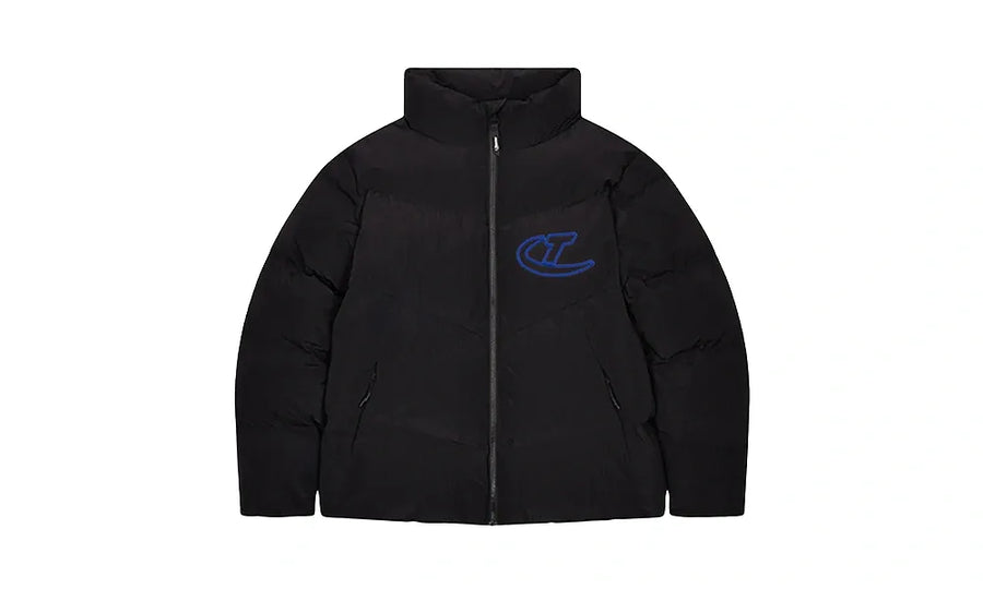 Kurtka Zimowa Trapstar Hyperdrive Puffer Jacket – Black / Blue - zdjęcie 2