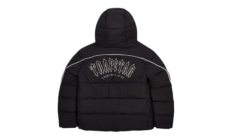 Kurtka Zimowa Trapstar Irongate Arch Pipping Puffer Black