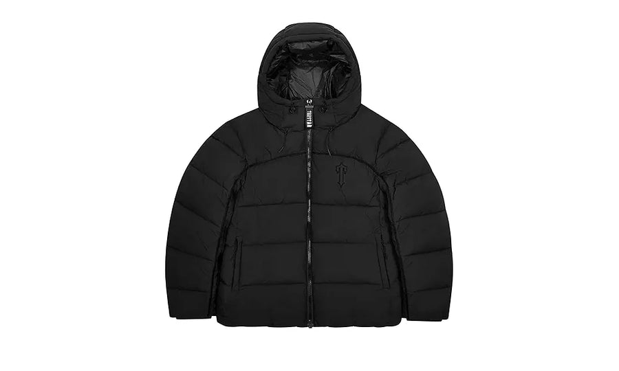 Kurtka Zimowa Trapstar Irongate Arch Pipping Puffer Black/Black