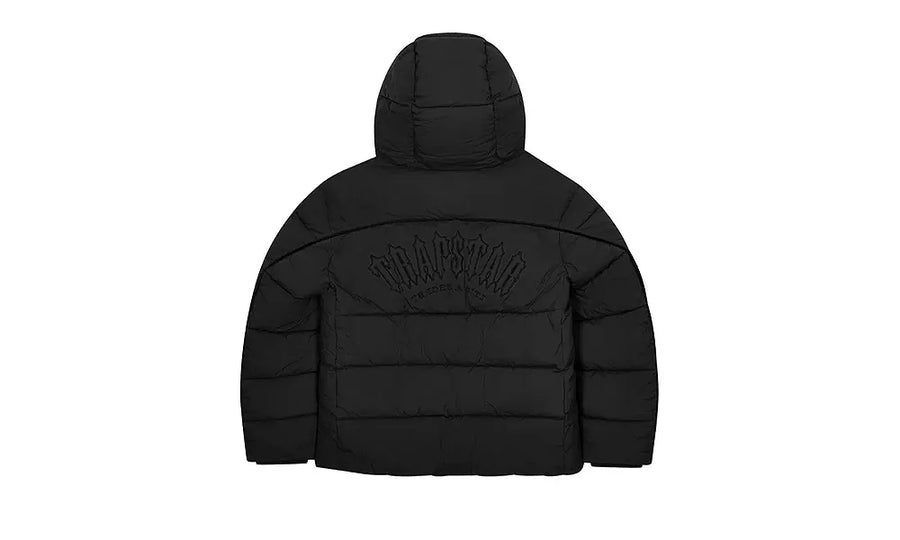 Kurtka Zimowa Trapstar Irongate Arch Pipping Puffer Black/Black - zdjęcie 3