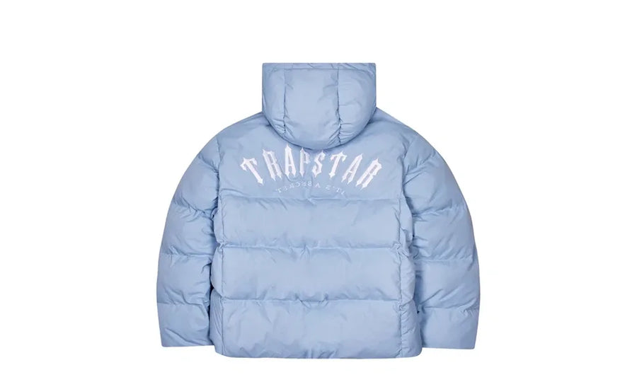 Kurtka Zimowa Trapstar Irongate Arch Puffer Light Blue - zdjęcie 3