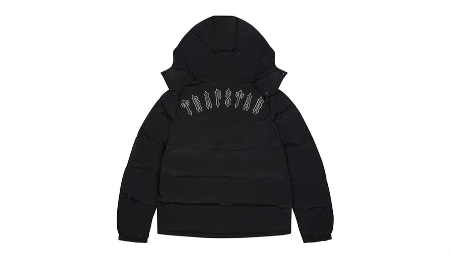 Kurtka Zimowa Trapstar Irongate Detachable Hooded Puffer Jacket – Black