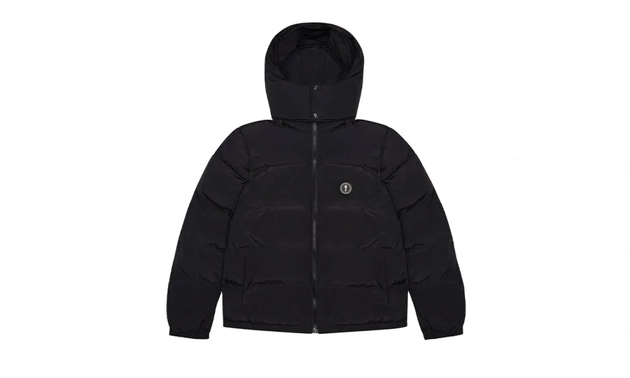 Kurtka Zimowa Trapstar Irongate Detachable Hooded Puffer Jacket – Black - zdjęcie 2