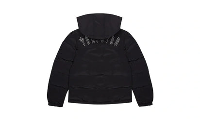 Kurtka Zimowa Trapstar Irongate Detachable Hooded Puffer Jacket – Black - zdjęcie 4