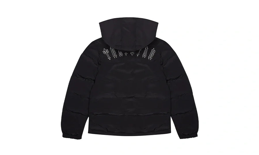 Kurtka Zimowa Trapstar Irongate Detachable Hooded Puffer Jacket – Black - zdjęcie 4
