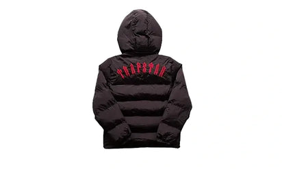 Kurtka Zimowa Trapstar Irongate Detachable Hooded Puffer Jacket Black Infrared
