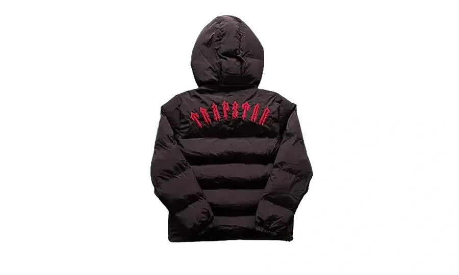Kurtka Zimowa Trapstar Irongate Detachable Hooded Puffer Jacket Black Infrared