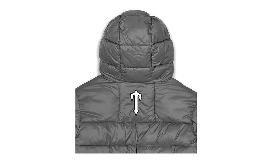 Kurtka Zimowa Trapstar It’s Secret Hooded Puffer – Grey - zdjęcie 4