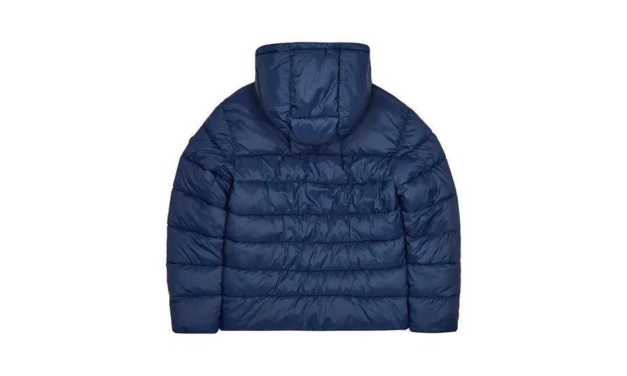 Kurtka Zimowa Trapstar It’s Secret Hooded Puffer – Navy Blue - zdjęcie 4