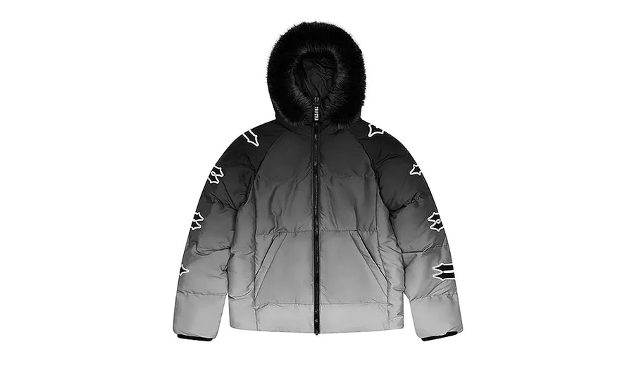 Kurtka Zimowa Traspstar Irongate Sleeve Puffer Black Gradient