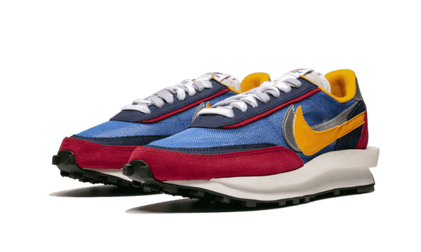LD Waffle Sacai Blue Multi - Kup oryginalne LD Waffle Sacai Blue Multi - widok z drugiego boku - Sneakersy