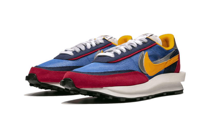 Kup oryginalne LD Waffle Sacai Blue Multi - widok z drugiego boku - Sneakersy