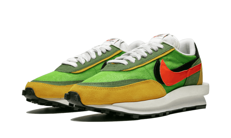 Kup oryginalne LD Waffle Sacai Green Multi - widok z drugiego boku - Sneakersy
