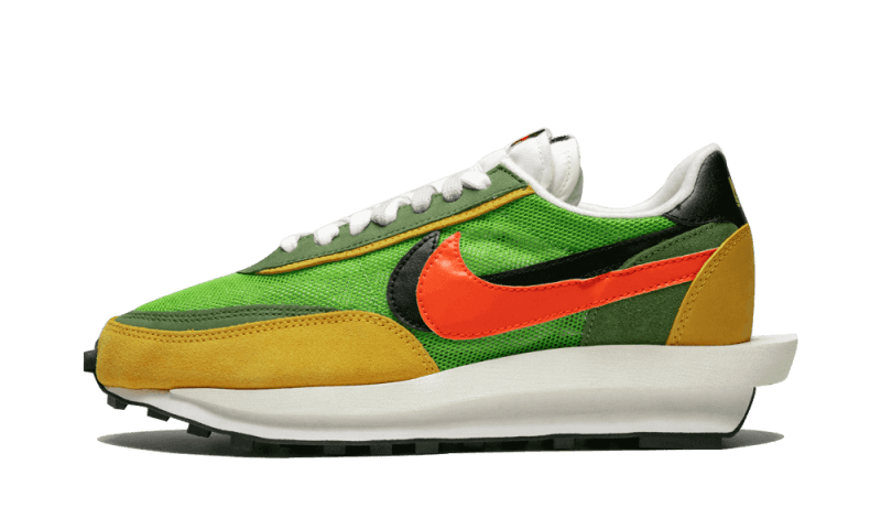 Sacai LD Waffle Sacai Green Multi multi-color - widok główny z boku | Saturaise.com