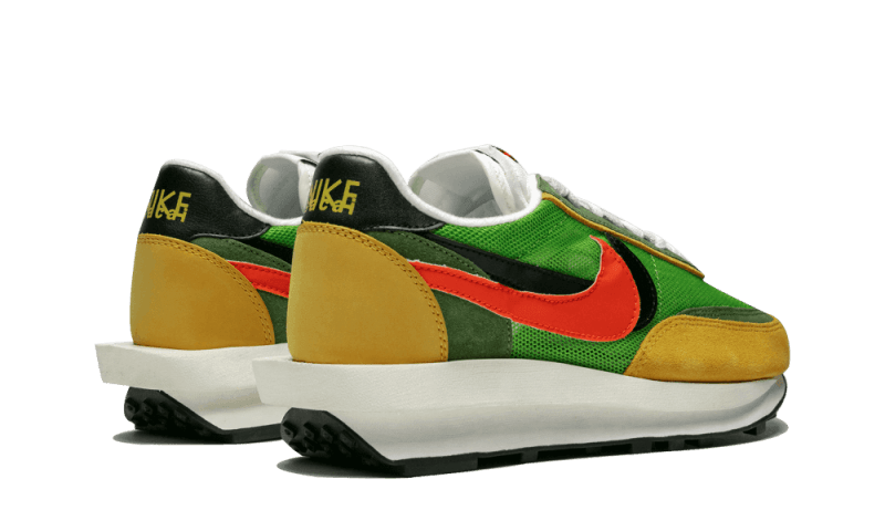 Buty Sacai LD Waffle Sacai Green Multi - widok z przodu - Rozmiary EU