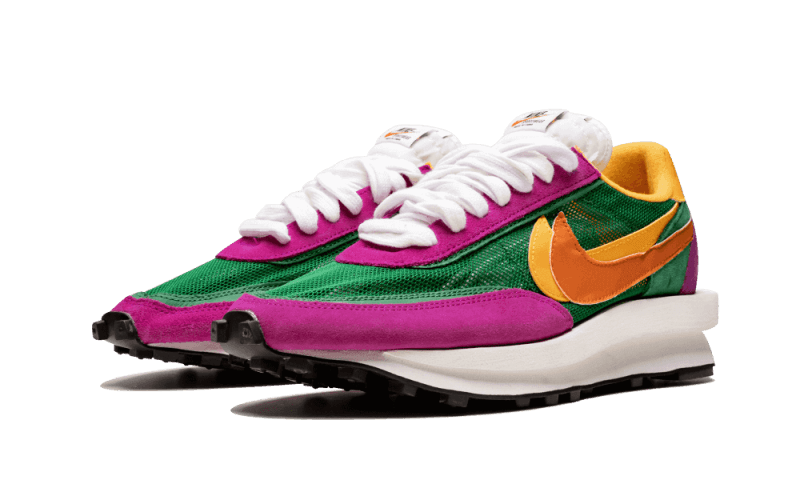 Kup oryginalne LD Waffle Sacai Pine Green Del Sol - widok z drugiego boku - Sneakersy