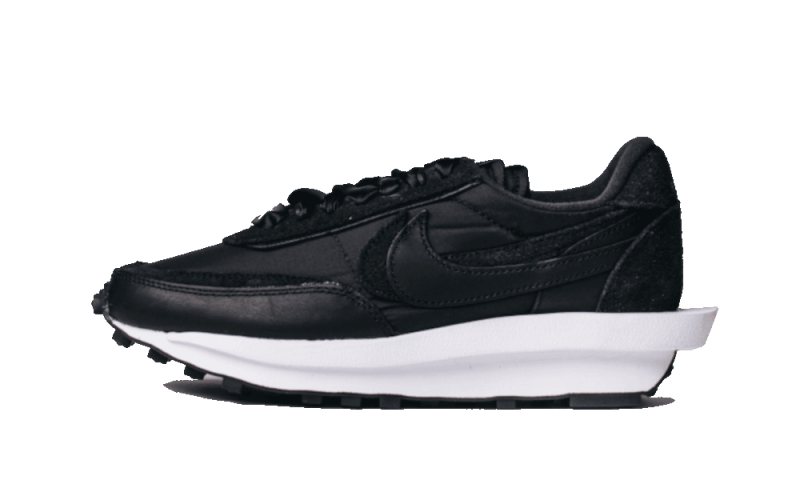 Sacai LD Waffle Sacai Triple Black multi-color - widok główny z boku | Saturaise.com