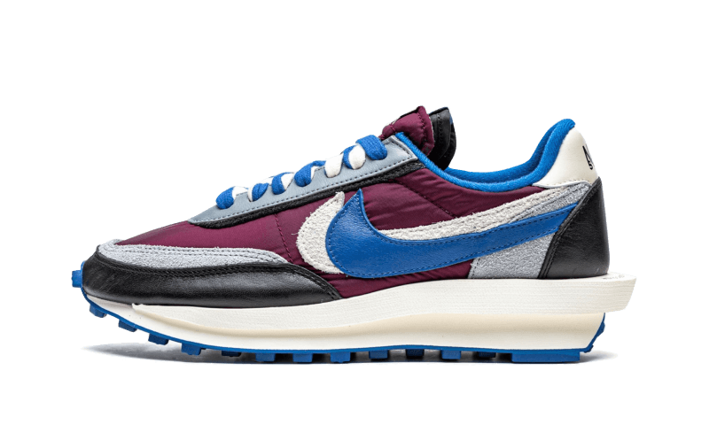 Sacai LD Waffle Sacai Undercover Night Maroon Team Royal czarno-niebieski - widok główny z boku | Saturaise.com