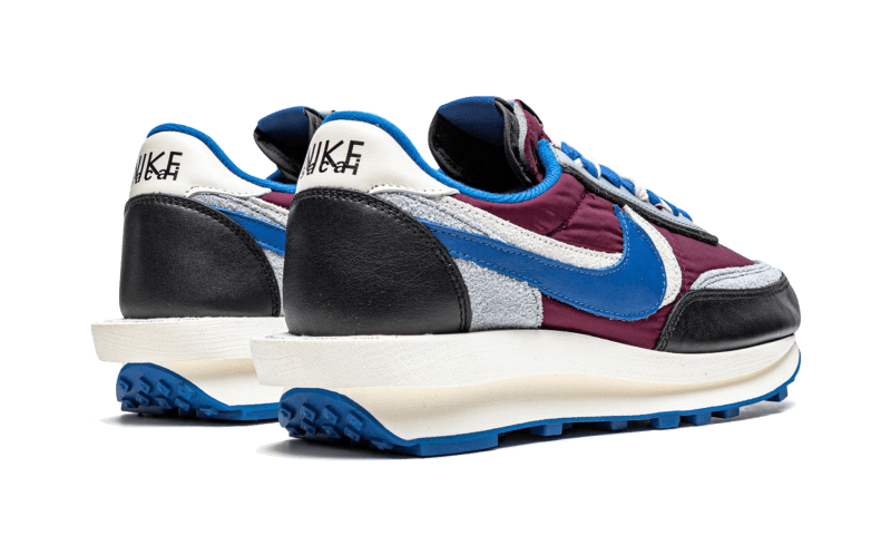 Buty Sacai LD Waffle Sacai Undercover Night Maroon Team Royal - widok z przodu - Rozmiary EU