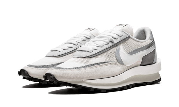 LD Waffle Sacai White Grey - Kup oryginalne LD Waffle Sacai White Grey - widok z drugiego boku - Sneakersy