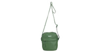 Saturaise Leather Shoulder Bag Green zielony - widok główny z boku | Saturaise.com