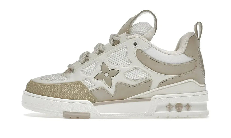 Louis Vuitton Louis Vuitton LV Skate Sneaker Beige White biały-beżowy - widok główny z boku | Saturaise.com