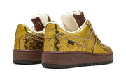 Louis Vuitton Nike Air Force 1 Low By Virgil Abloh Metallic Gold - zdjęcie 3