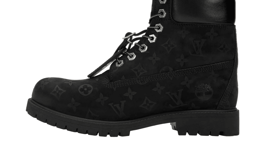 Timberland Timberland 6' Ankle Boot Black Monogram czarny - widok główny z boku | Saturaise.com
