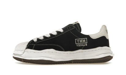 Saturaise Blakey OG Sole Canvas Low Black czarny-biały - widok główny z boku | Saturaise.com