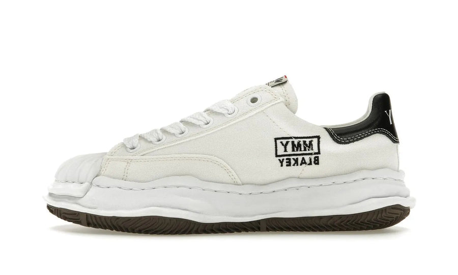 Saturaise Blakey OG Sole Canvas Low White czarny-biały - widok główny z boku | Saturaise.com