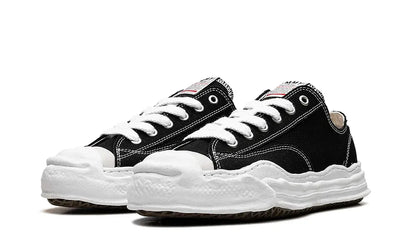 Maison Mihara Yasuhiro Hank Og Sole Canvas Low Black - zdjęcie 2