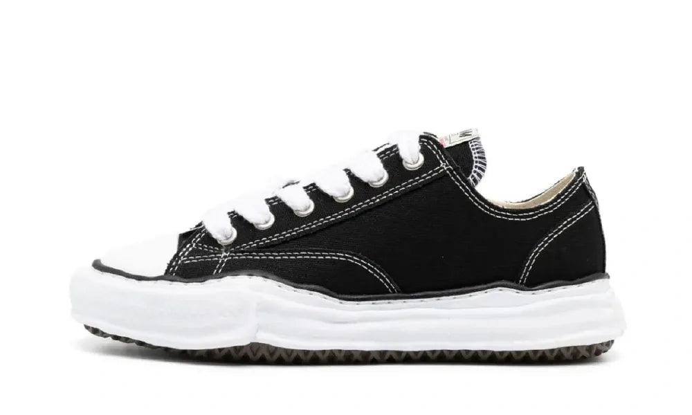 Maison Mihara Yasuhiro Peterson OG Sole Canvas Low Black