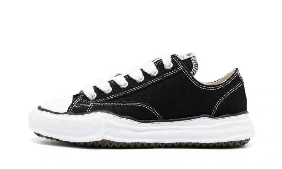 Maison Mihara Yasuhiro Peterson OG Sole Canvas Low Black