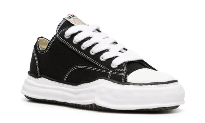 Maison Mihara Yasuhiro Peterson OG Sole Canvas Low Black - zdjęcie 2