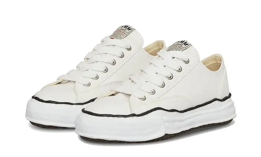Maison Mihara Yasuhiro Peterson OG Sole Canvas Low White - zdjęcie 2